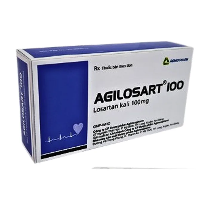 Agilosart 100 (10 vỉ x 10 viên) - Điều trị tăng huyết áp