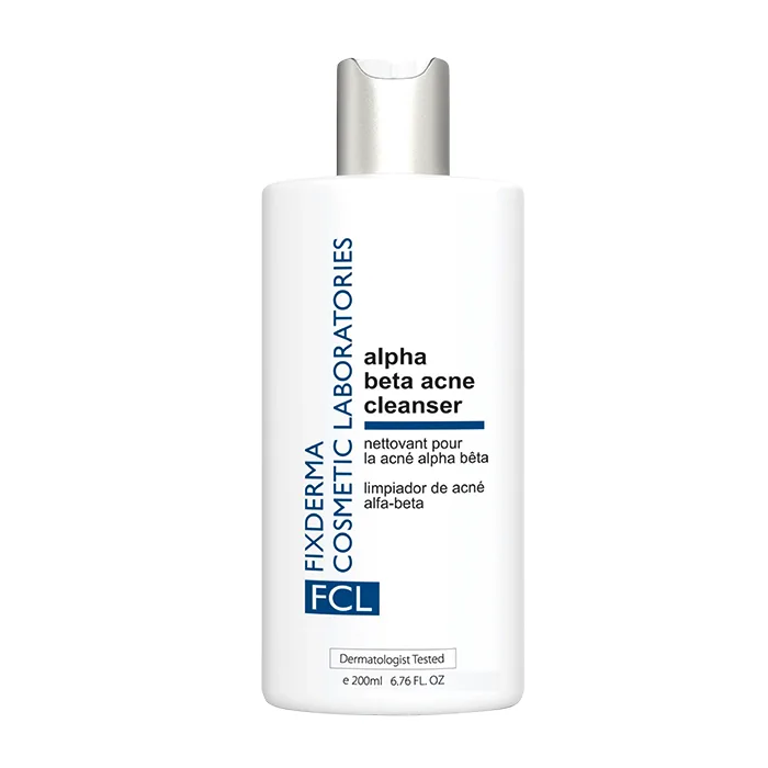 Fixderma Alpha Beta Ance 200ml - Sữa rửa mặt ngừa mụn trứng cá