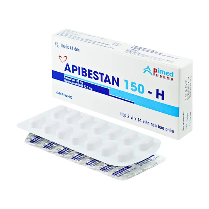 Apibestan 150-H (2 vỉ x 14 viên) - Điều trị tăng huyết áp