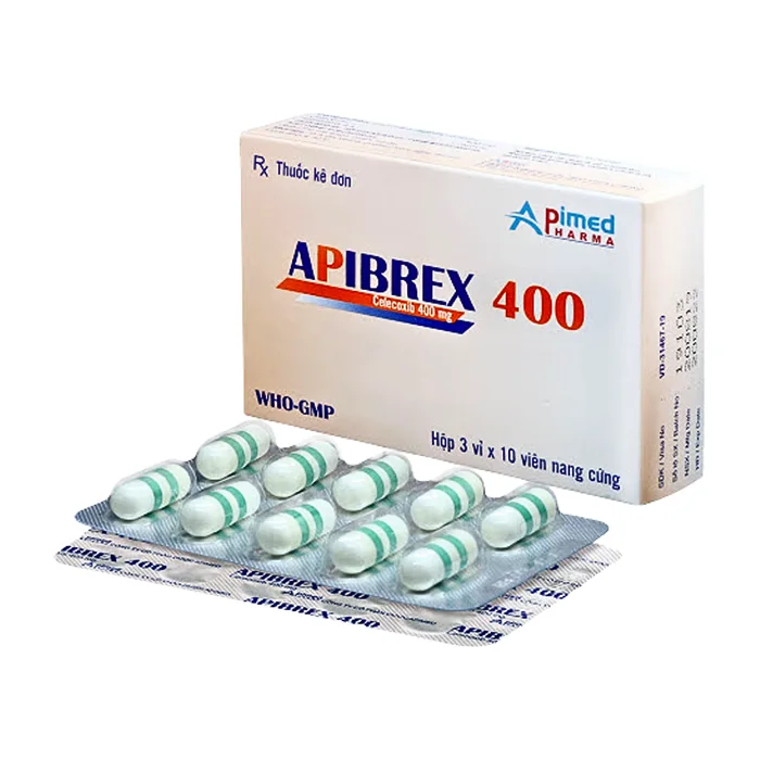 Apibrex 400mg (Celecoxib) - Điều trị viêm khớp dạng thấp