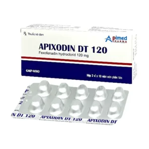 Apixodin DT 120 (3 vỉ x 10 viên) - Điều trị viêm mũi dị ứng