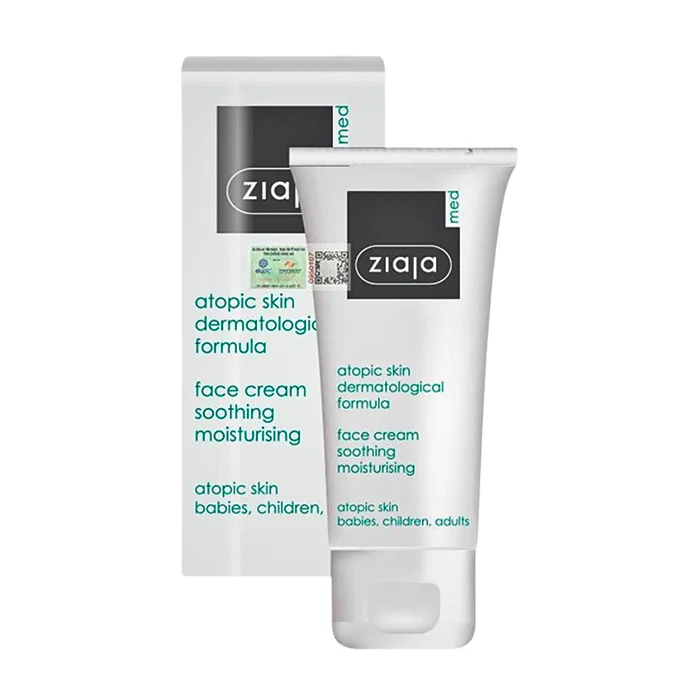 Med Atopic Dermatitis Face Cream Soothing Moisturising (50ml) - Kem dưỡng da mặt, trị viêm da