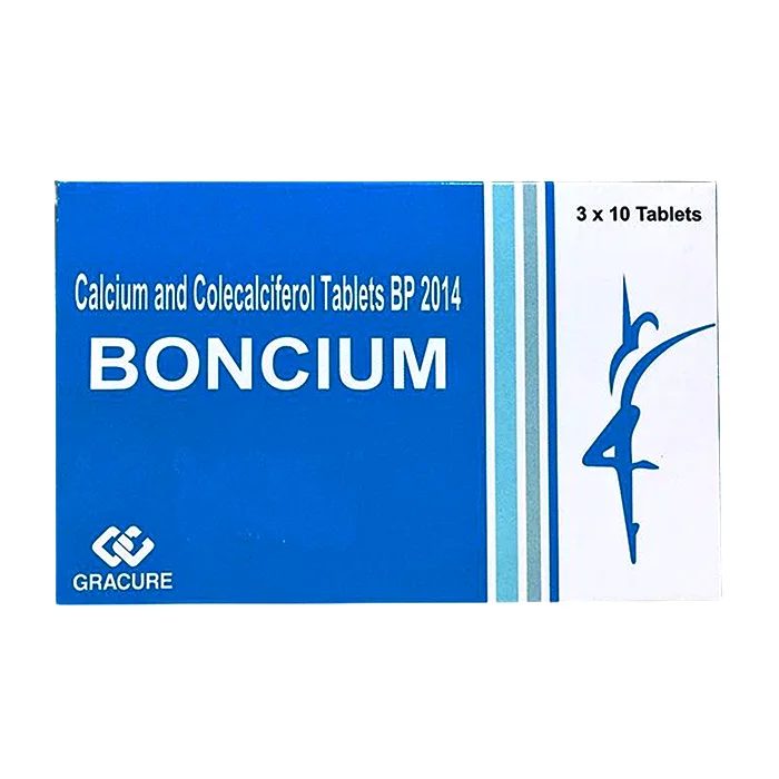 Boncium (Colecalciferon) - Phòng điều trị thiếu Canxi và Vitamin D3