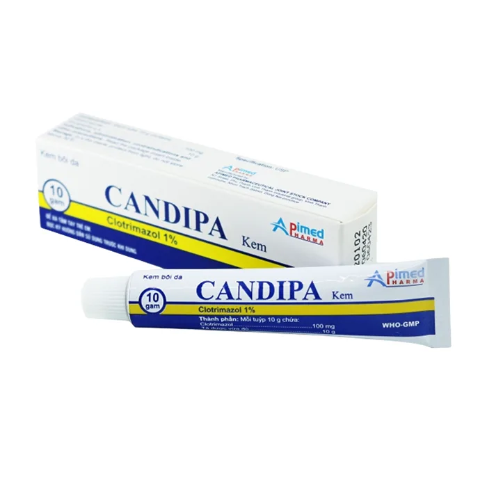 Candipa 1% (10g) - Điều trị nấm Candida ngoài da, hắc lào