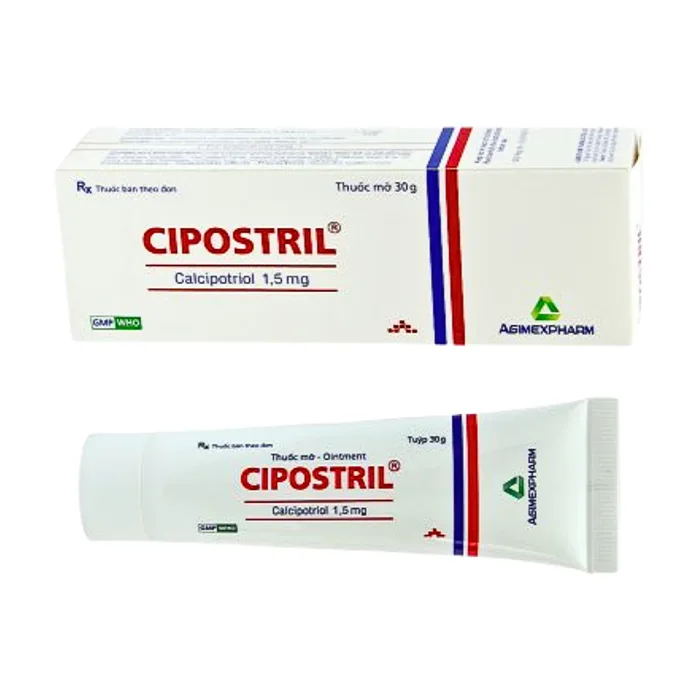 Cipostril 30g - Điều trị vảy nến mảng, mức độ nhẹ đến vừa.