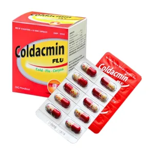Coldacmin Flu (10 vỉ x 10 viên) - Trị cảm cúm, sốt, sổ mũi