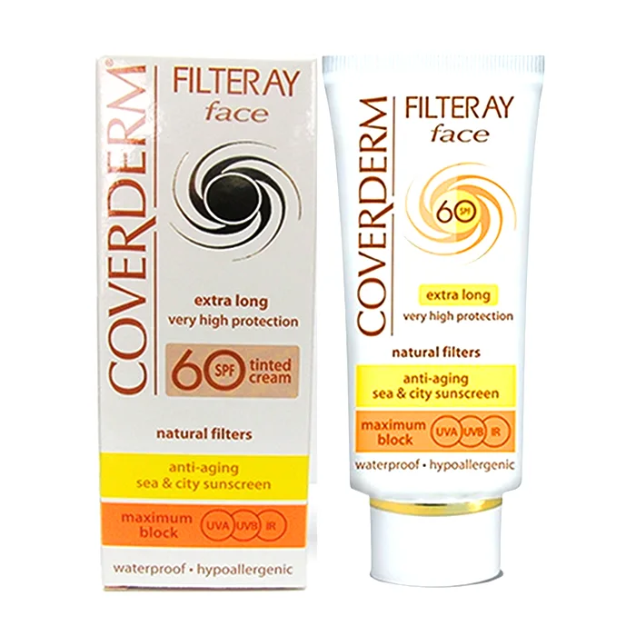 Coverderm Filteray Face SPF 60 - kem chống nắng bảo vệ da