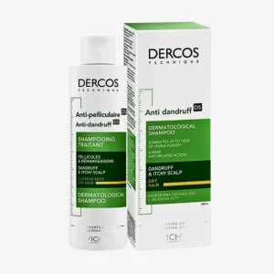 Vichy Dercos Anti-Dandruff DS 200ml - Dầu gội giảm gàu dành cho da đầu dầu
