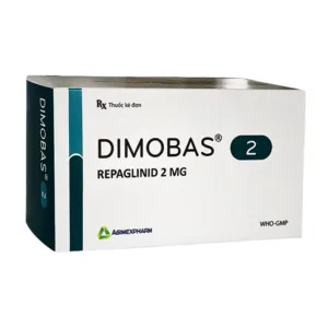 Dimobas 2 (4 vỉ x 15 viên) - Điều trị đái tháo đường type 2