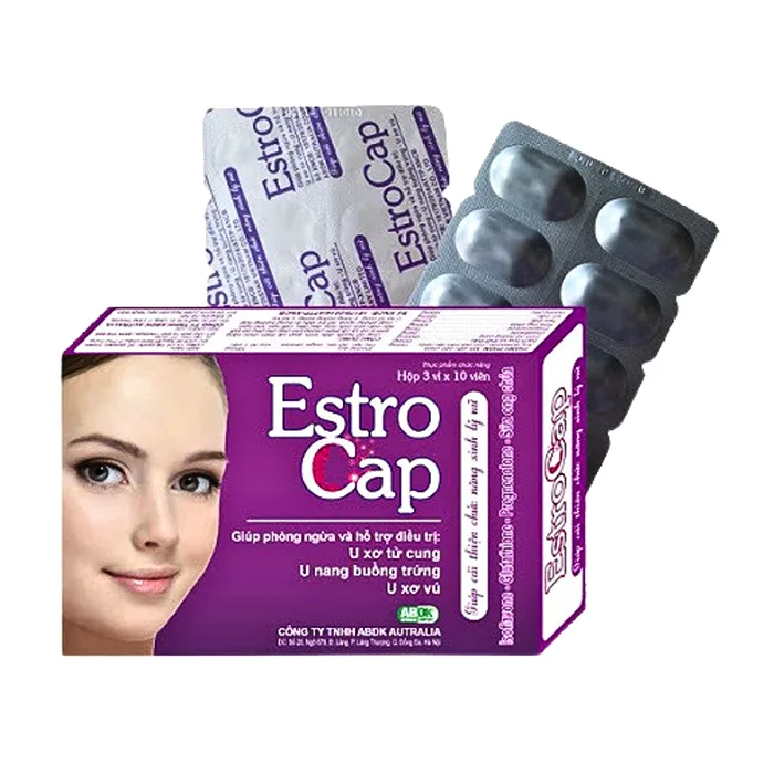 EstroCap (30 viên) - Giúp bổ huyết, điều kinh, cải thiện chức năng sinh lý nữ