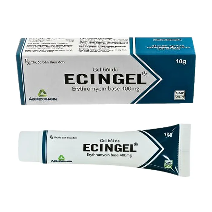Ecingel 10g - Điều trị mụn trứng cá