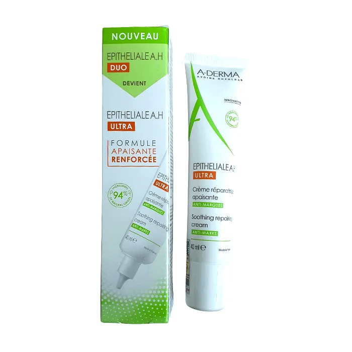 A-Derma Epitheliale A.H Duo Ultra-Repairing Cream (40ml) - Phục hồi da tổn thương, liền sẹo