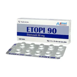 Etopi 90mg (3 vỉ x 10 viên) - Gảm đau, chống viêm