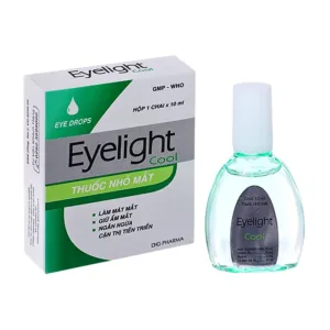 Eyelight Cool 10ml - Dung dịch nhỏ mắt giữ ẩm, làm mát mắt