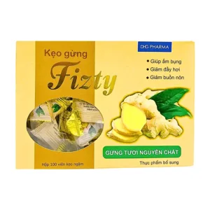 Fizty DHG (400 viên) - Kẹo gừng tốt cho tiêu hóa