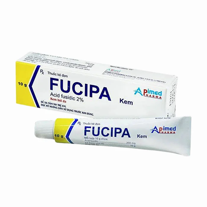 Fucipa 100mg (10g) - Điều trị nhiễm khuẩn da
