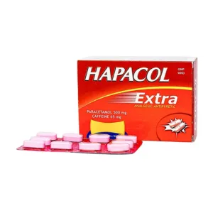 Hapacol Extra DHG (10 vỉ x 10 viên) - Giảm đau đầu, đau nửa đầu