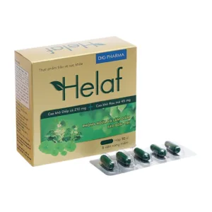Helaf DHG (10 vỉ x 5 viên) - Thanh nhiệt giải độc cho cơ thể