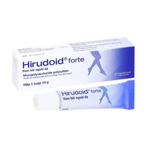 Hirudoid Forte 14g - Kem bôi trị viêm tĩnh mạch