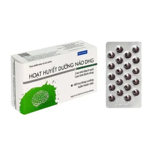 Hoạt huyết dưỡng não (5 vỉ x 20 viên) - Hỗ trợ tăng cường tuần hoàn não