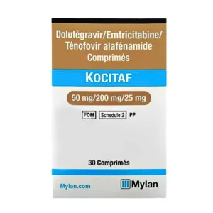 Kocitaf Mylan (30 viên) – Điều trị HIV