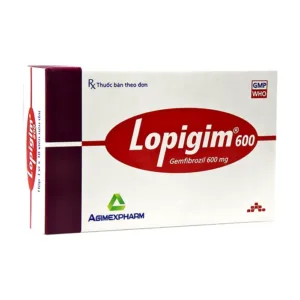 Lopigim 600 (3 vỉ x 10 viên) - Điều trị tăng lipid máu