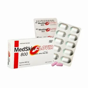 Medskin Clovir 800 (3 vỉ x 10 viên) - Trị và ngừa virus