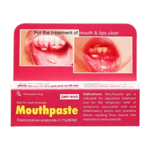 Mouthpaste Medipharco (5g) - Gel bôi niêm mạc miệng giảm viêm, tổn thương