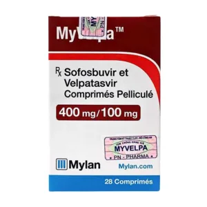 Myvelpa 400/100 (Velpatasvir/Sofosbuvir) - Trị viêm gan C mạn tính