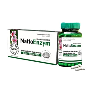 NattoEnzym 670 (30 viên) - Hỗ trợ tan cục máu đông, ngừa đột quỵ