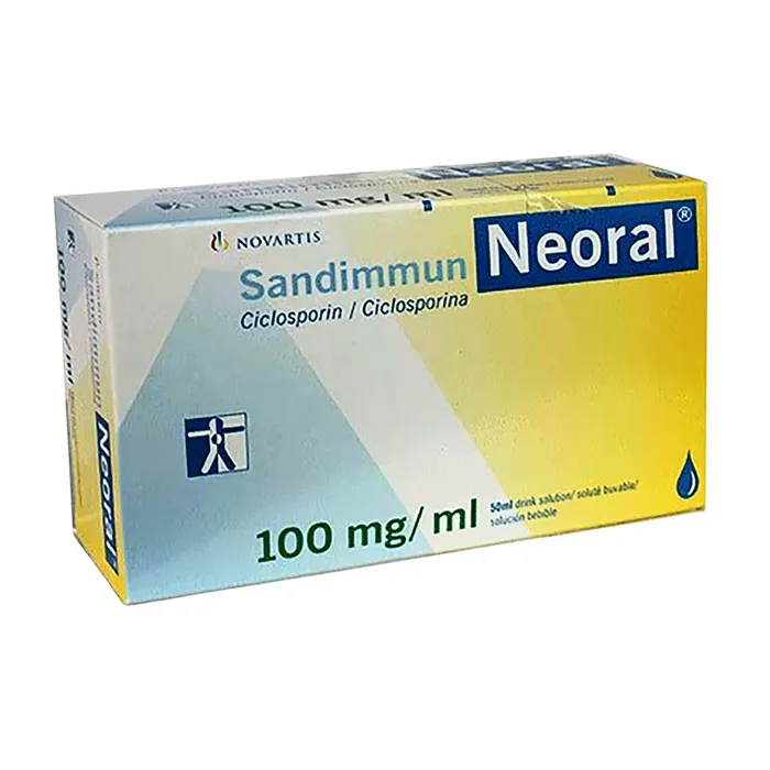 Sandimmun Neoral 100mg/ml (5 vỉ x 10 viên) - Thuốc ung thư