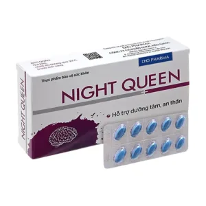 Night Queen (3 vỉ x 10 viên) - Giúp dưỡng tâm, an thần