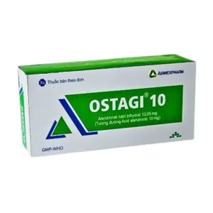 Ostagi 10 (3 vỉ x 10 viên) - Điều trị loãng xương ở phụ nữ mãn kinh
