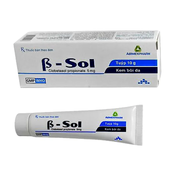 B-Sol (Tuýp 10g) - Điều trị vảy nến viêm da