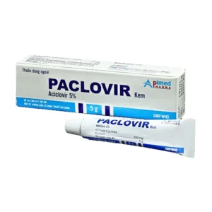 Paclovir Kem 5% (5g) - Kem bôi điều trị nhiễm virus Herpes simplex