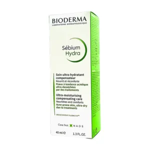 Bioderma Sebium Hydra 40ml - Kem dưỡng ẩm và cấp nước dành cho da khô
