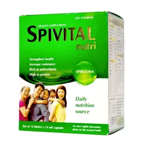 Spivital Nutri (100 viên) - Hỗ trợ tăng cường sức khỏe