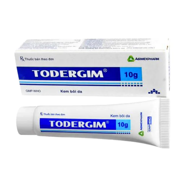 Todergim 10g – Điều trị viêm da, vảy nến, ngứa