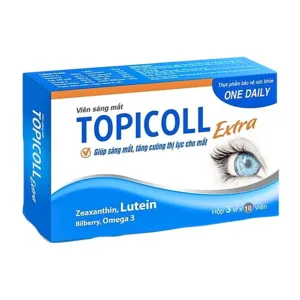 Sáng mắt Traphaco (10 vỉ x 10 viên) - Điều trị nhức mắt, mỏi mắt