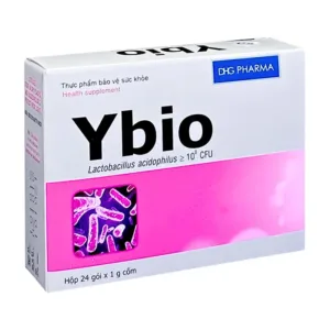 Ybio DHG (25 gói x 1g) - Cốm men tiêu hóa