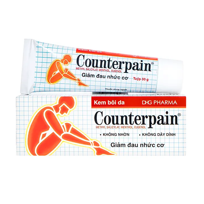 Counterpain DHG (30g) - Kem giảm đau cơ, đau do bệnh thấp khớp, bong gân