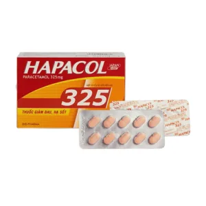 Hapacol 325 (10 vỉ x 10 viên) - Giảm đau, hạ sốt