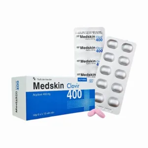 Medskin Clovir 400 (6 vỉ x 10 viên) - Phòng và trị nhiễm Herpes simplex