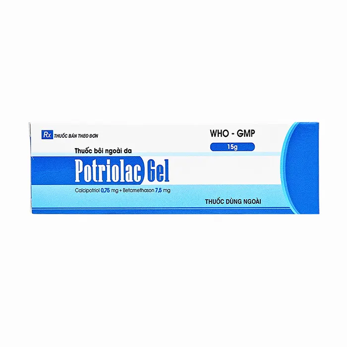 Potriolac 15g (Calcipotriol) - Gel trị bệnh vảy nến