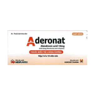 Aderonat 10mg (3 vỉ x 10 viên) - Thuốc giảm đau chống viêm