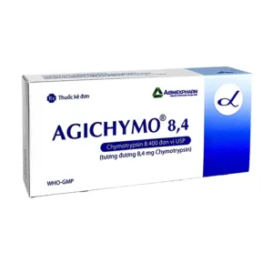 Chymodk 8.4mg (2 vỉ x 10 viên) - Điều trị phù nề sau chấn thương, phẫu thuật, bỏng