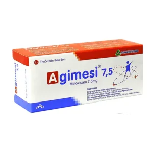 Agimesi 7,5 (5 vỉ x 10 viên) - Điều trị viêm đau xương khớp