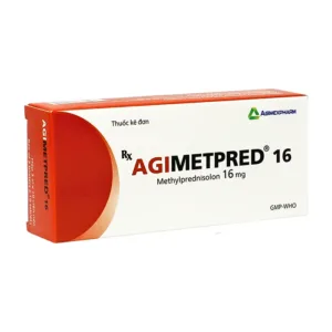 Agimetpred 16 (6 vỉ x 10 viên) - Thuốc kháng viêm xương khớp