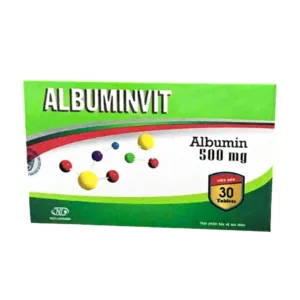 Albuminvit 500mg (30 viên) - Hỗ trợ, tăng cường chức năng gan