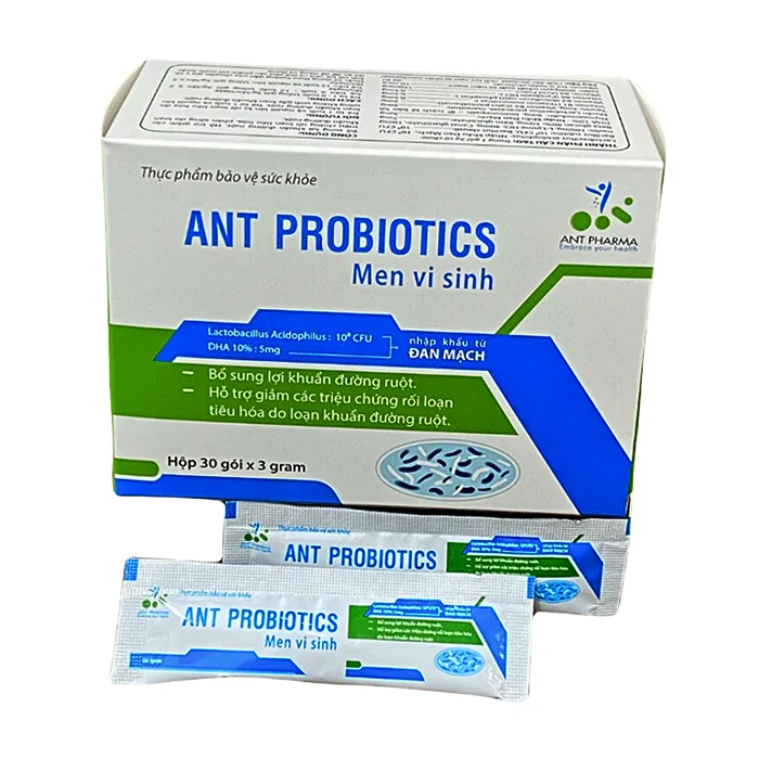 Ant Probiotics (30 gói x 3g) - Men vi sinh bổ sung lợi khuẩn đường ruột